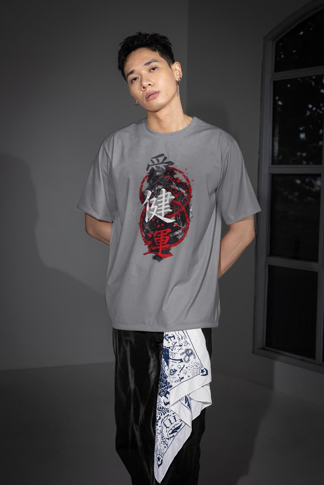 MEMINGO Grunge Men's T-Shirt Oversized fit