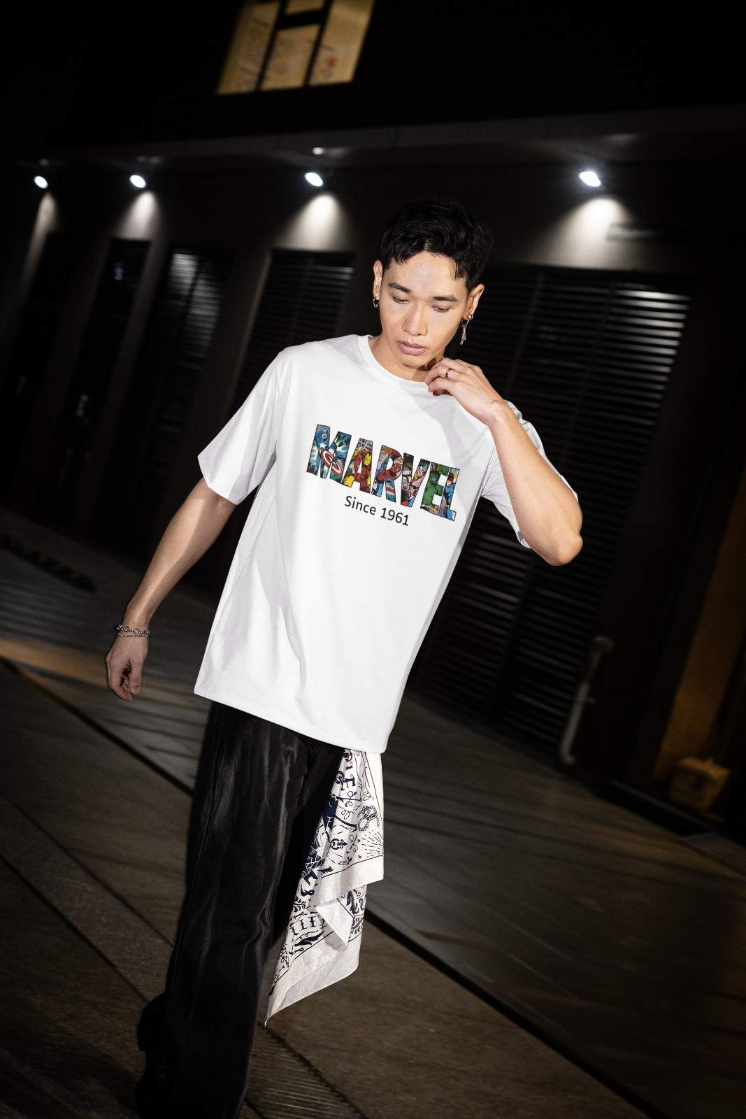 MEMINGO Marvel Men's T-Shirt Oversized fit