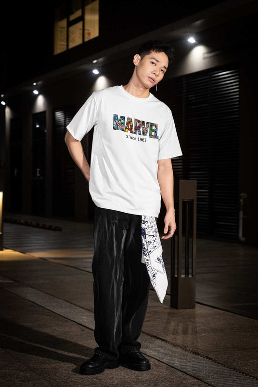 MEMINGO Marvel Men's T-Shirt Oversized fit