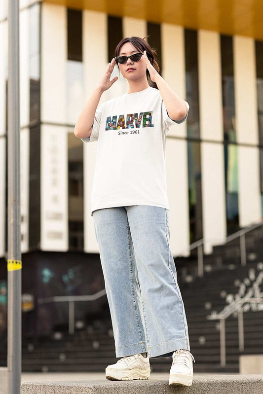 MEMINGO Marvel Women's T-Shirt Oversized fit