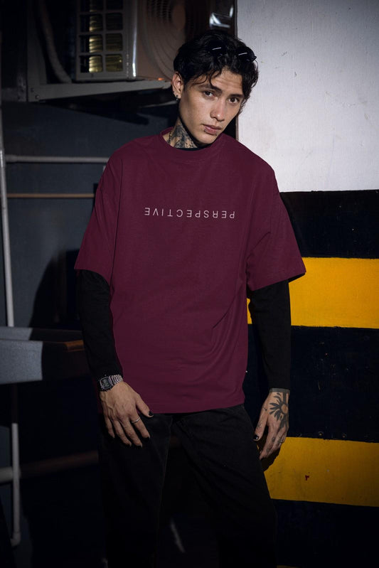 MEMINGO Perspective Men's T-Shirt Oversized fit